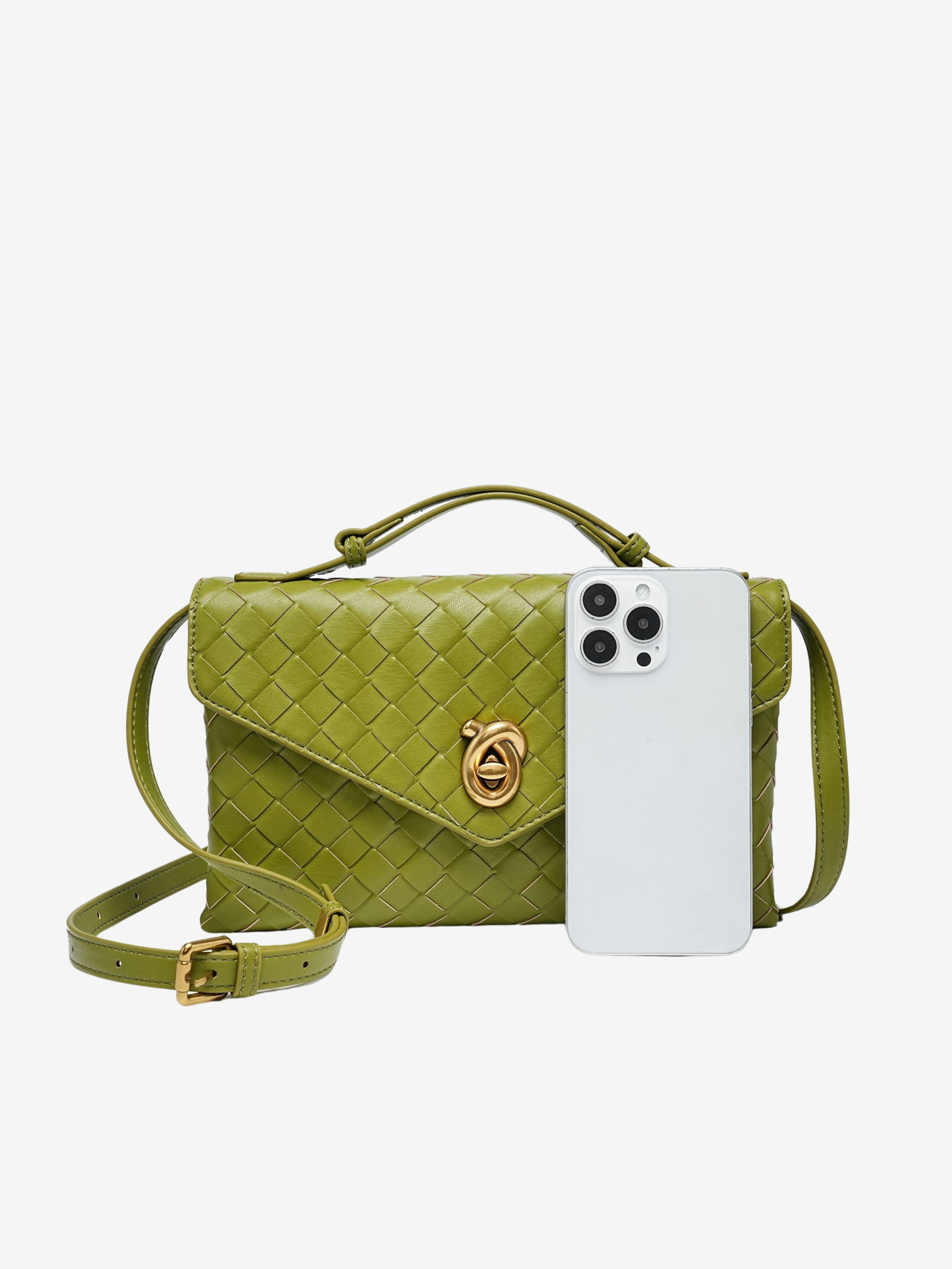 Sofia | Textured Woven Mini Crossbody