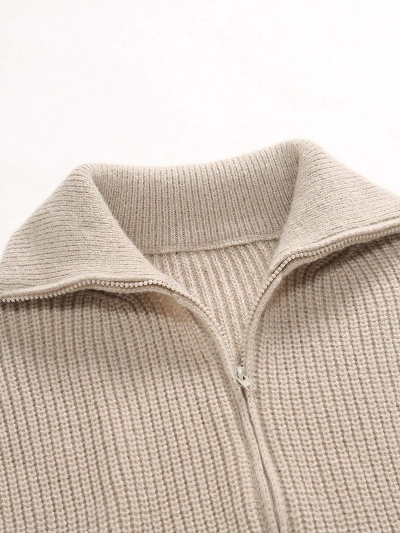 Donald | Zip-Up Cardigan