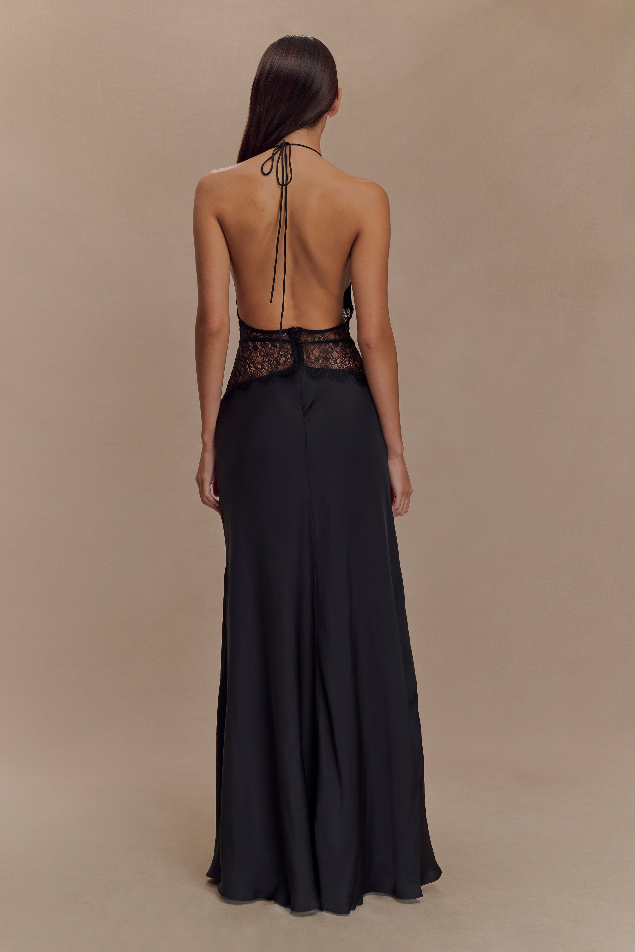 Lucy | Lace & Satin Dress