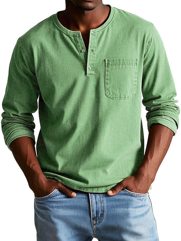 Connor | Vintage Long Sleeve Shirt