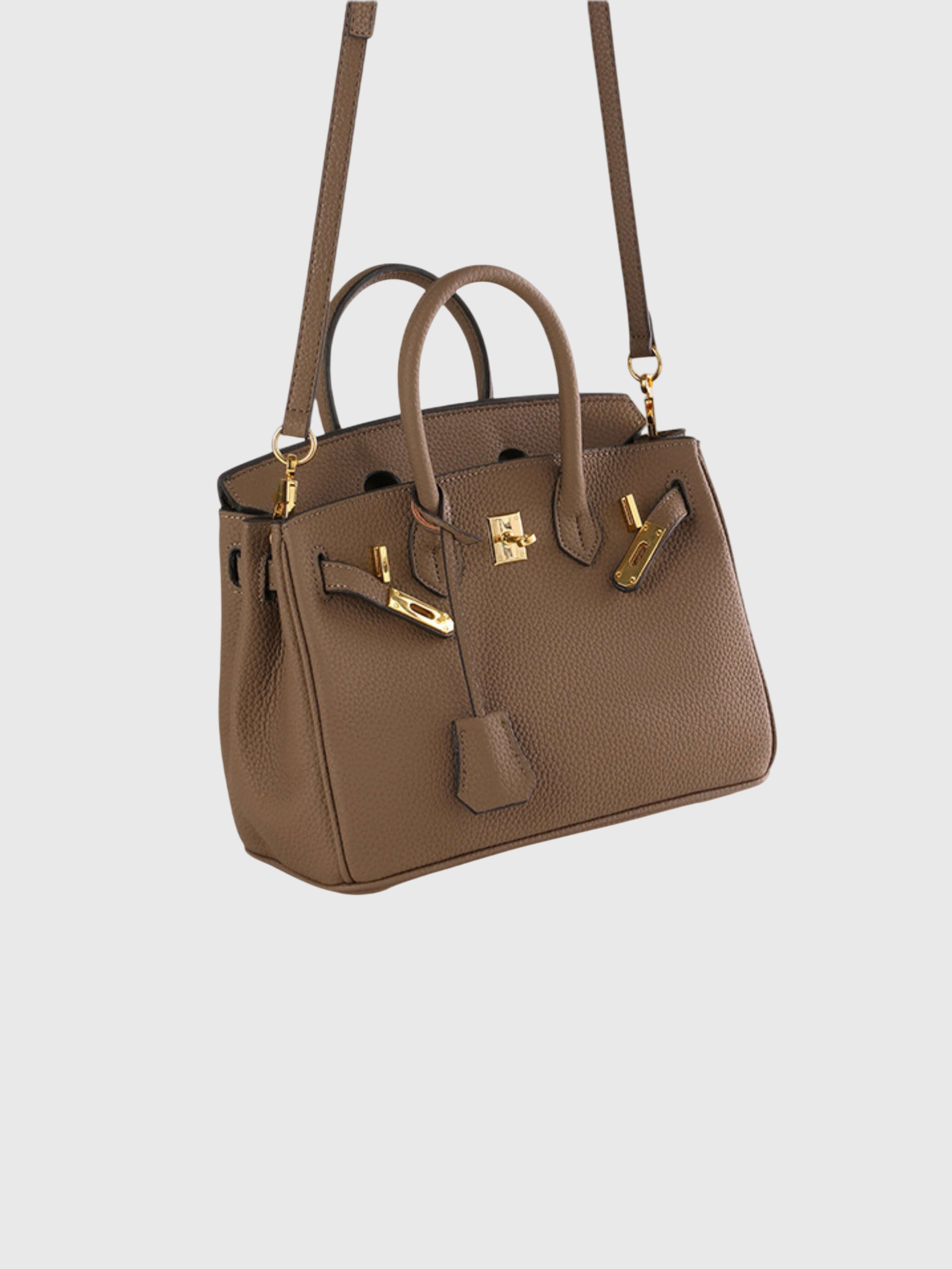 Colette | Structured Petite Lock Bag