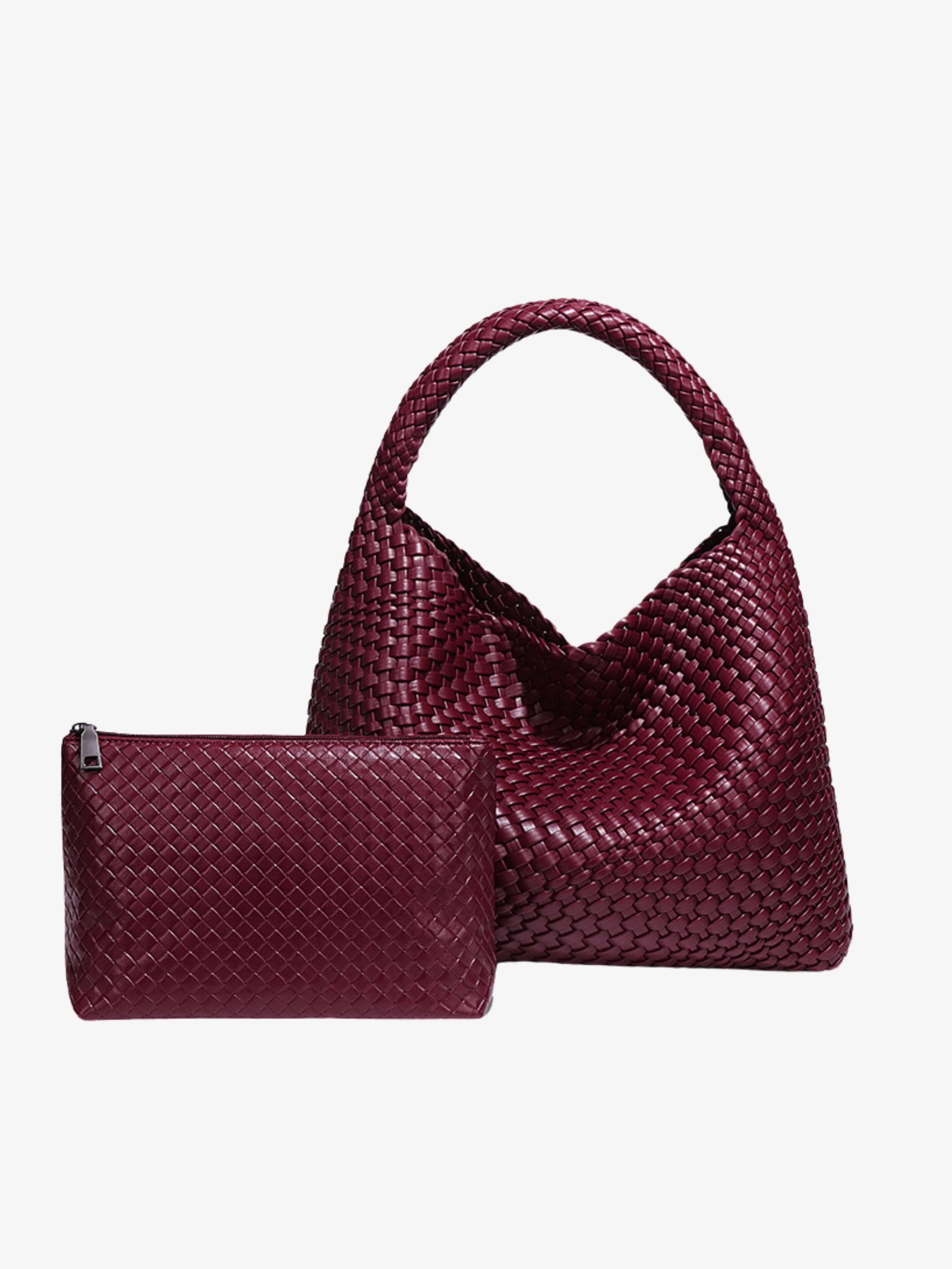 Luna | Chic Oversized Woven Hobo Bag