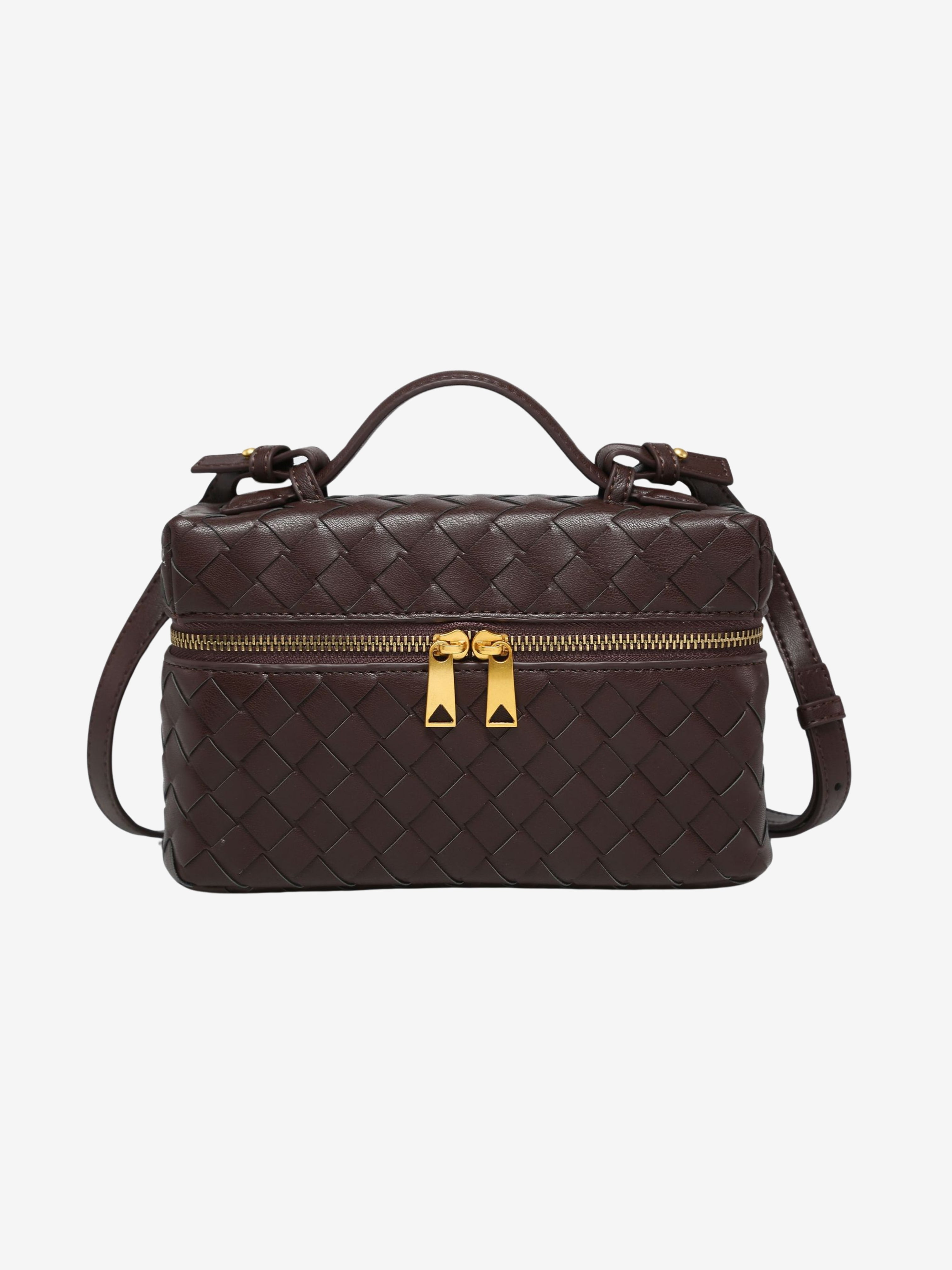 Juliette | Polished Structured Woven Bag