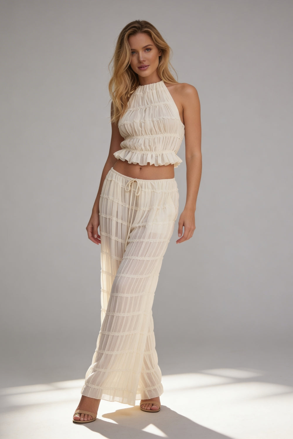 Hilda | Boho top and skirt set