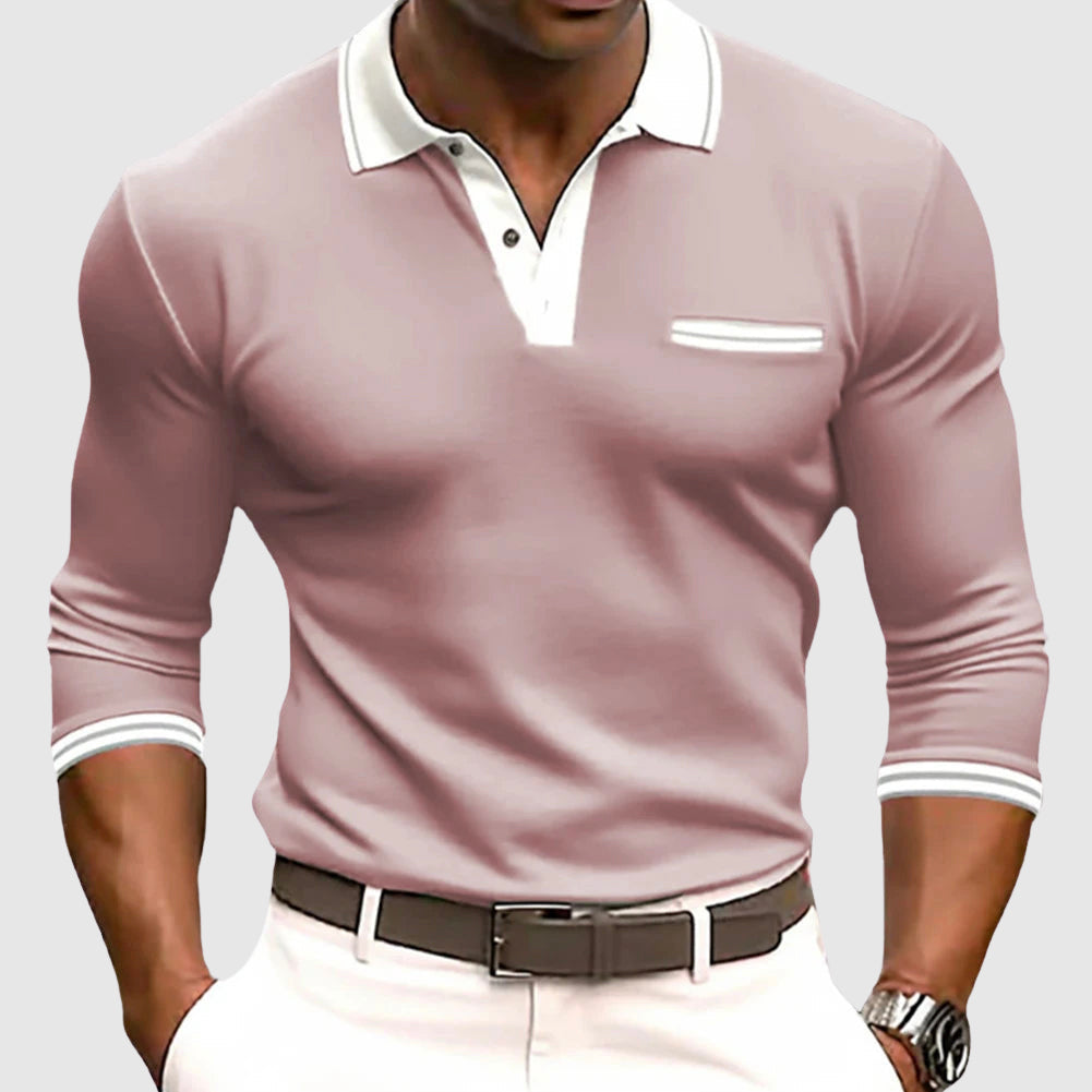 Mason | Shirt with Elegant Contrast Details