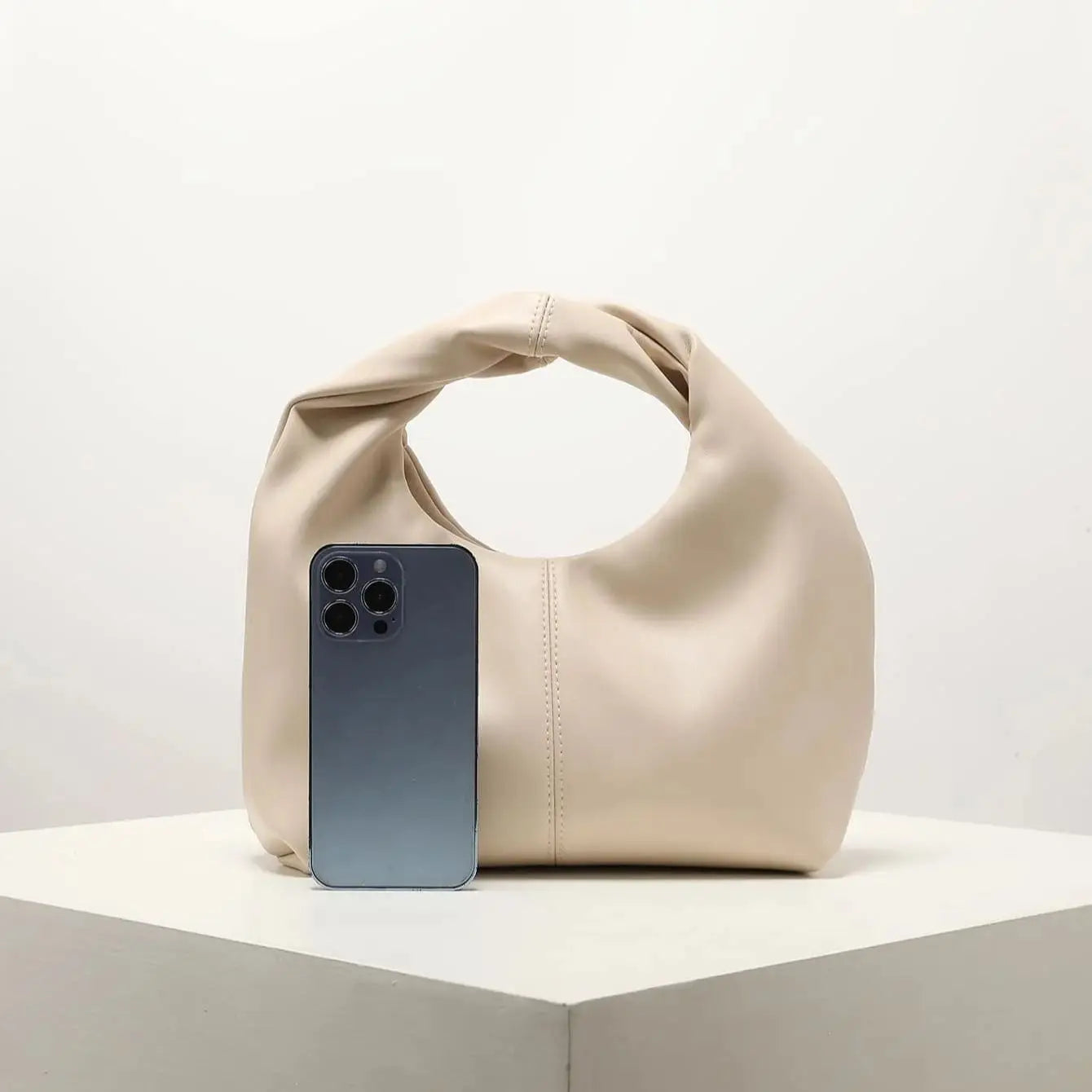 Saskia | Luxe Square Handbag