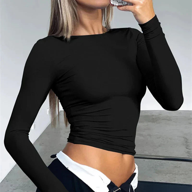 Darby - Knitted Long Sleeves Top