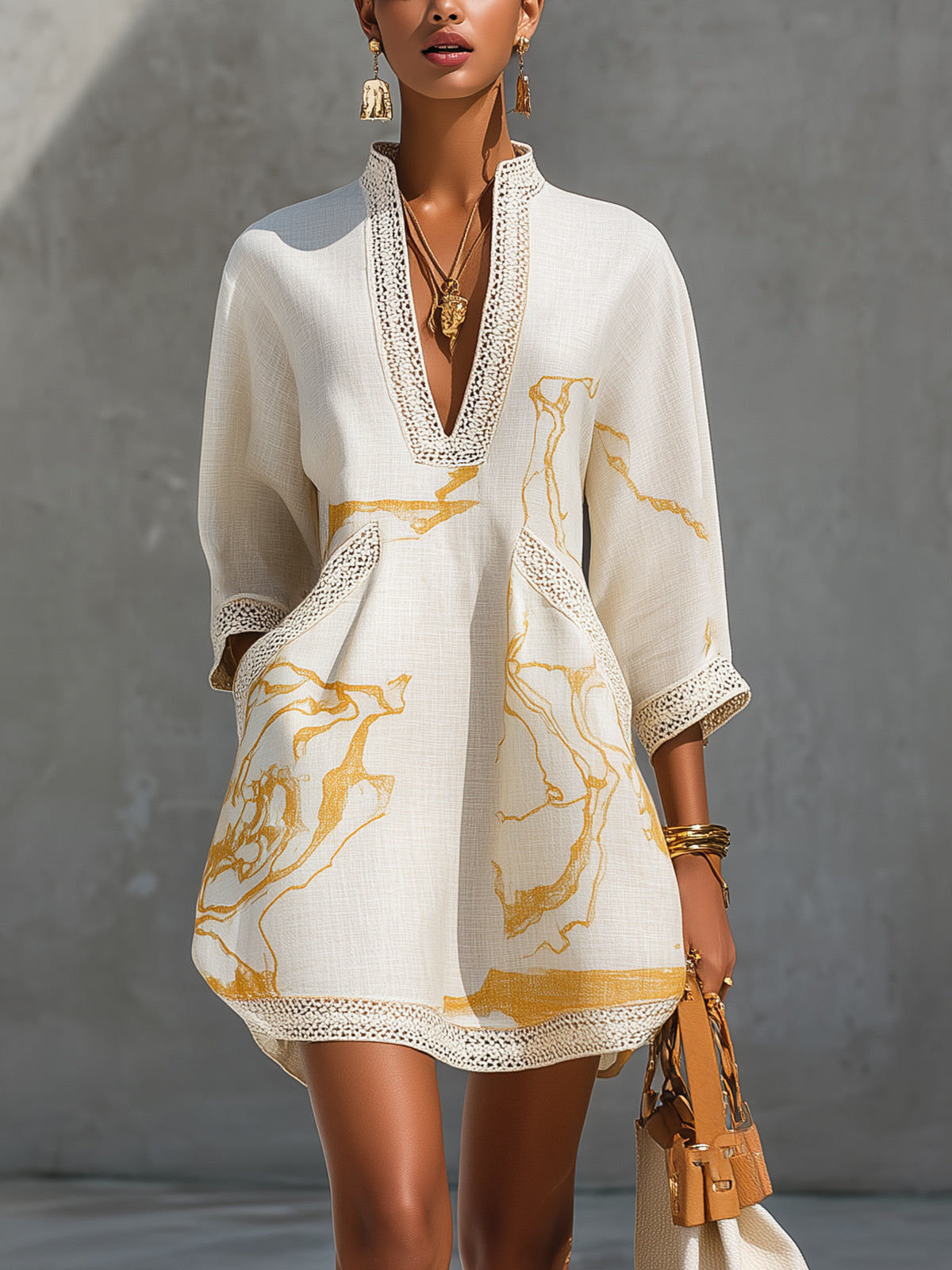 Lace Mini Dress