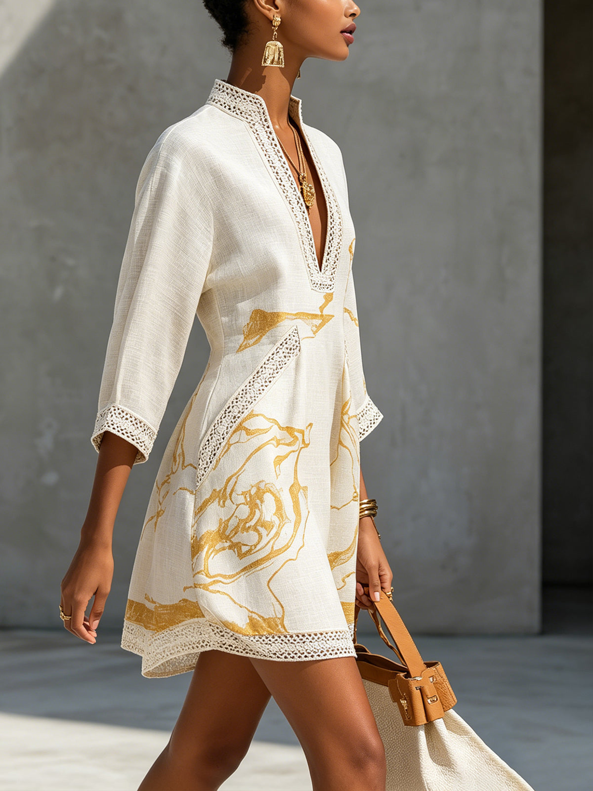 Lace Mini Dress