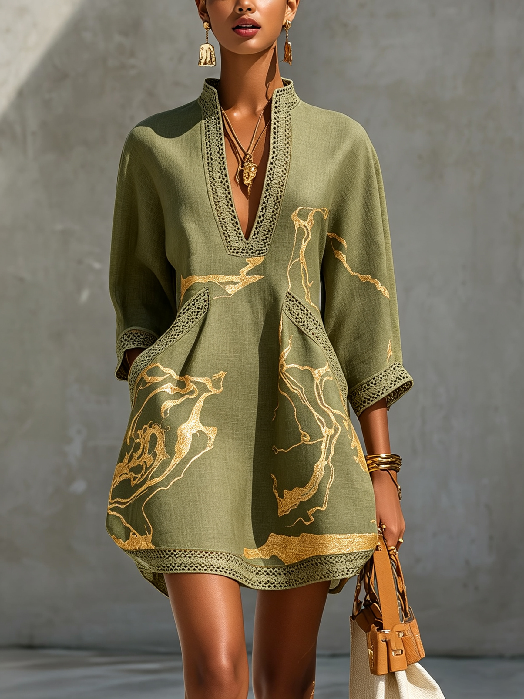 Lace Mini Dress
