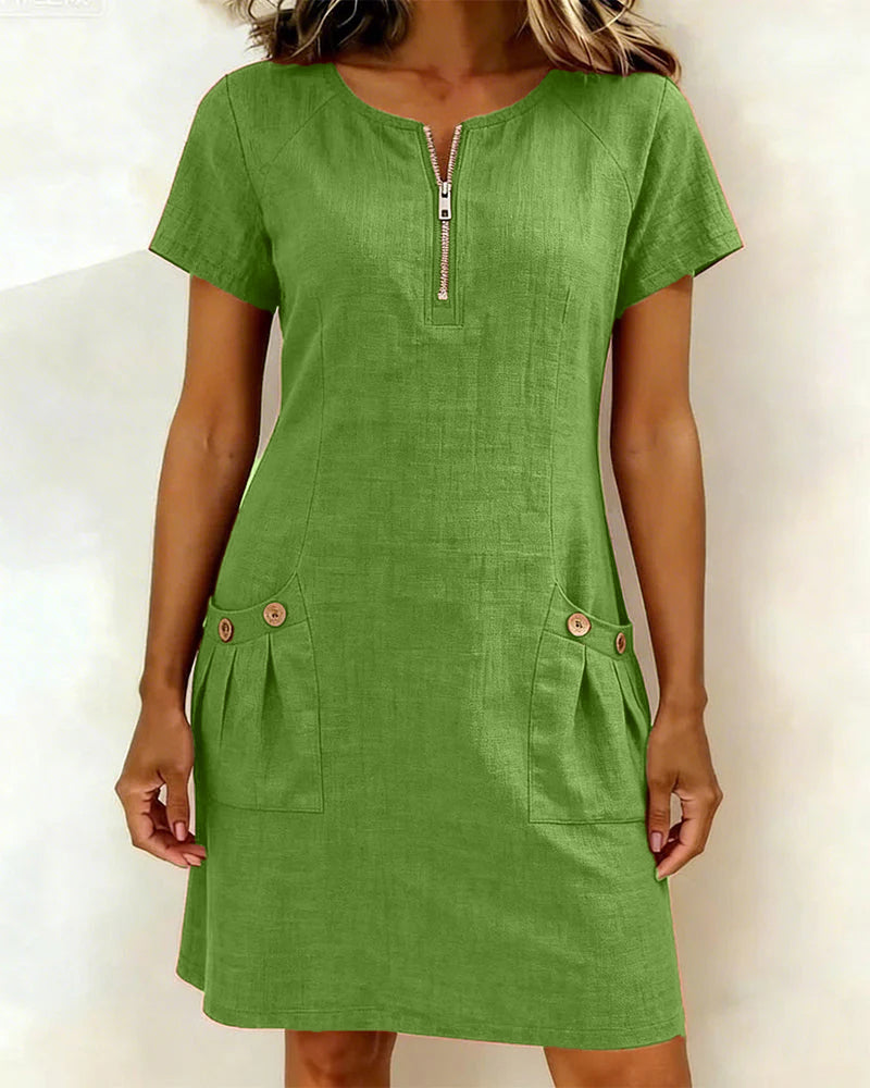 Eliana | A-Line Mini Dress