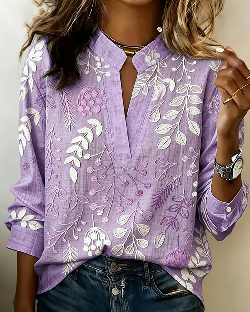Rosavelle | Elegant Floral Blouse