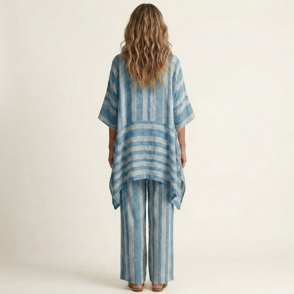 Kira | Two-Piece Striped Set