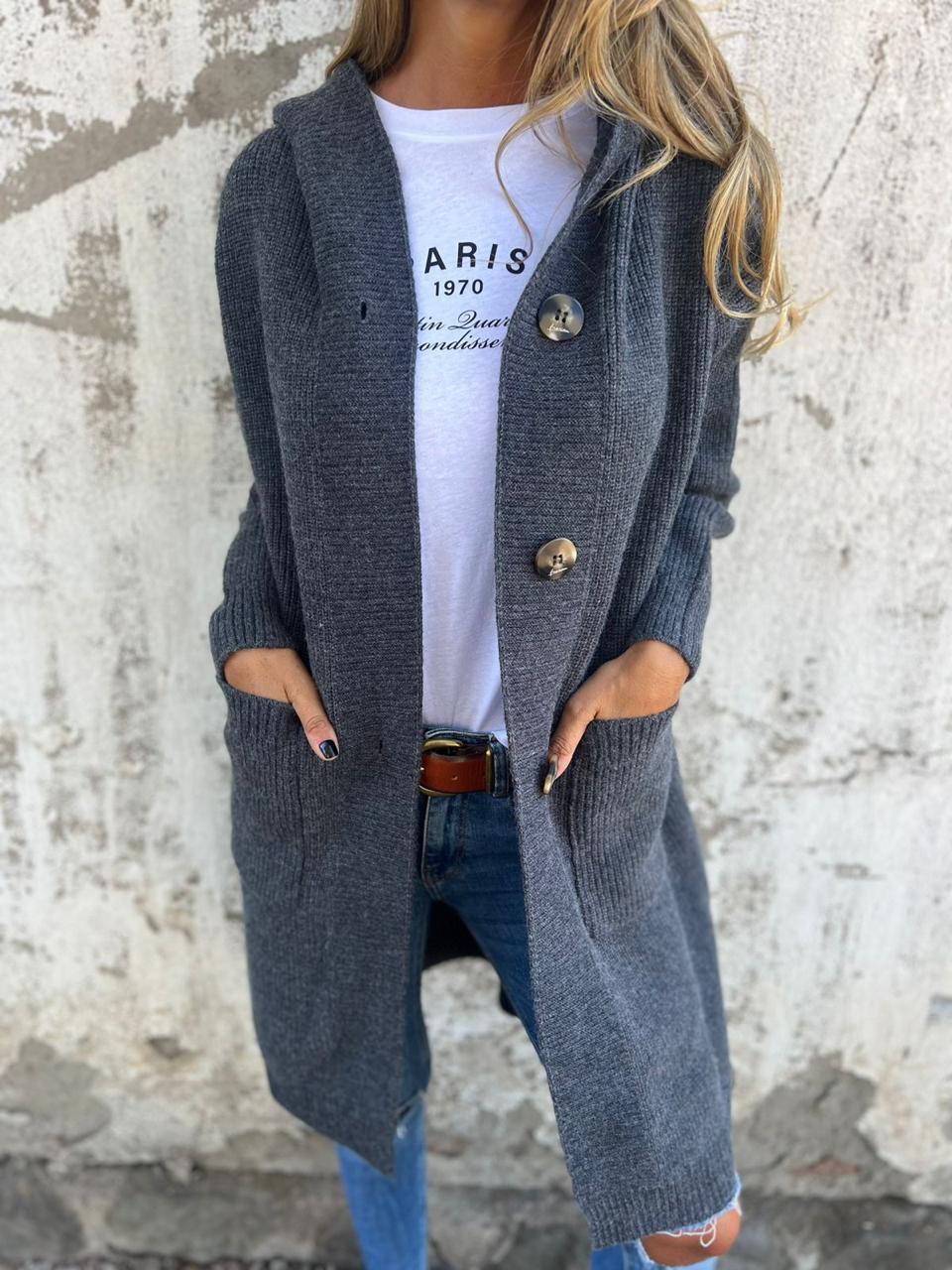 Maria | Long Elegant Cardigan