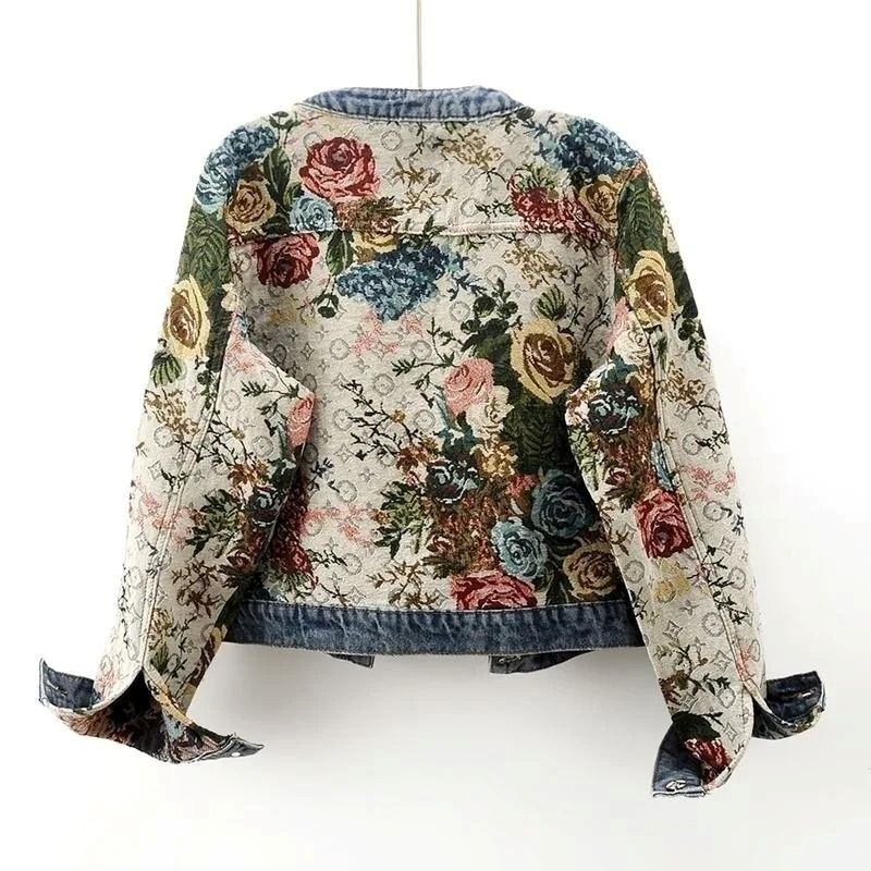 Sophia | Vintage Floral Summer Jacket