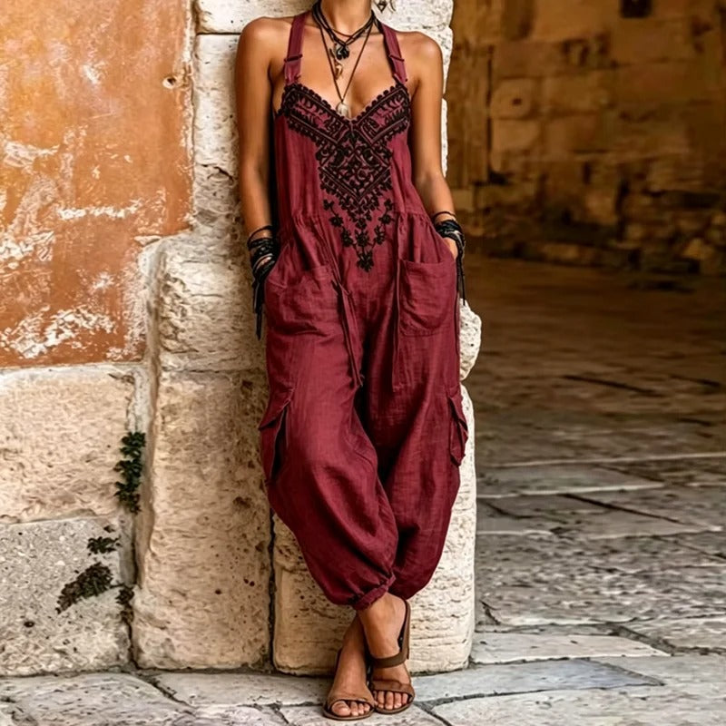 WREN | BOHEMIAN HAREM JUMPSUIT