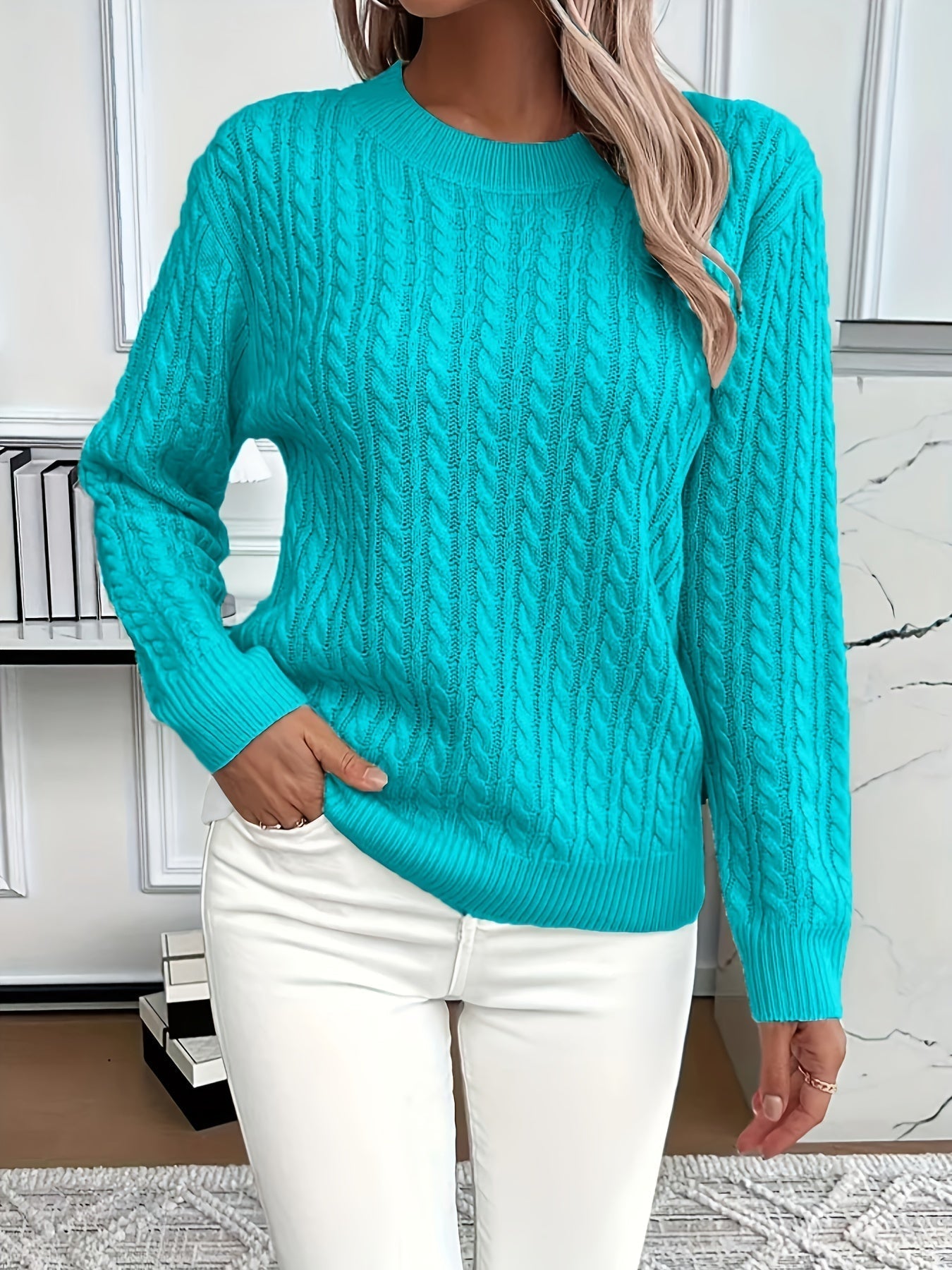 Florence | Cable Knit Jumper
