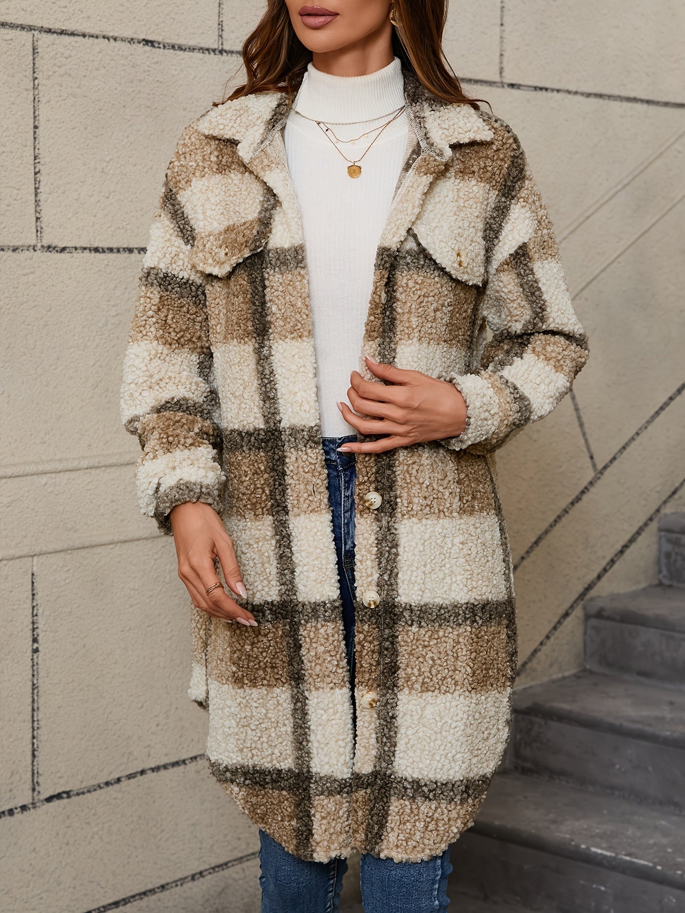 Amara | Soft Plush Jacket