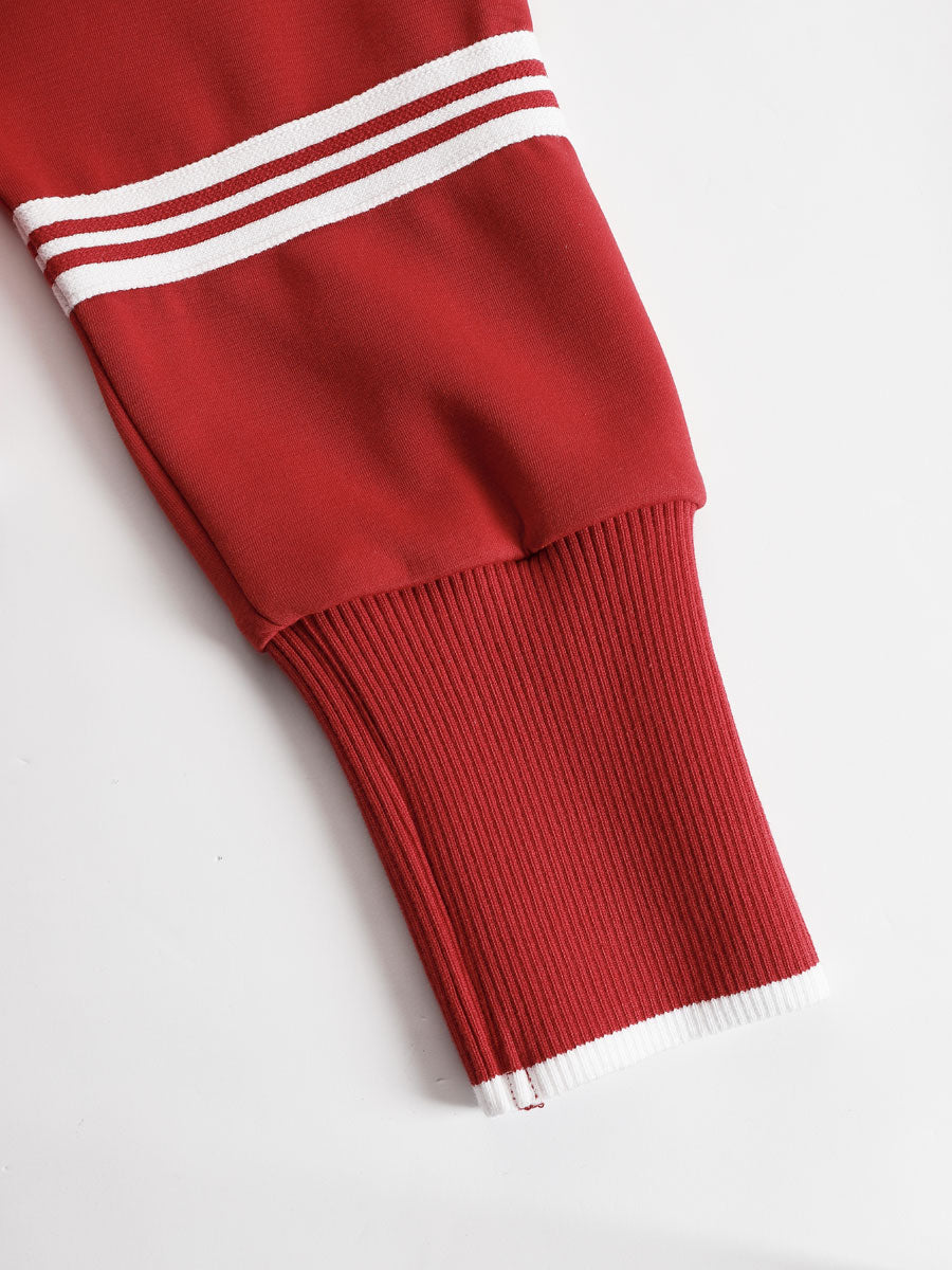 Priscilla - Stylish Sports Set with Half-Zip Sweatshirt