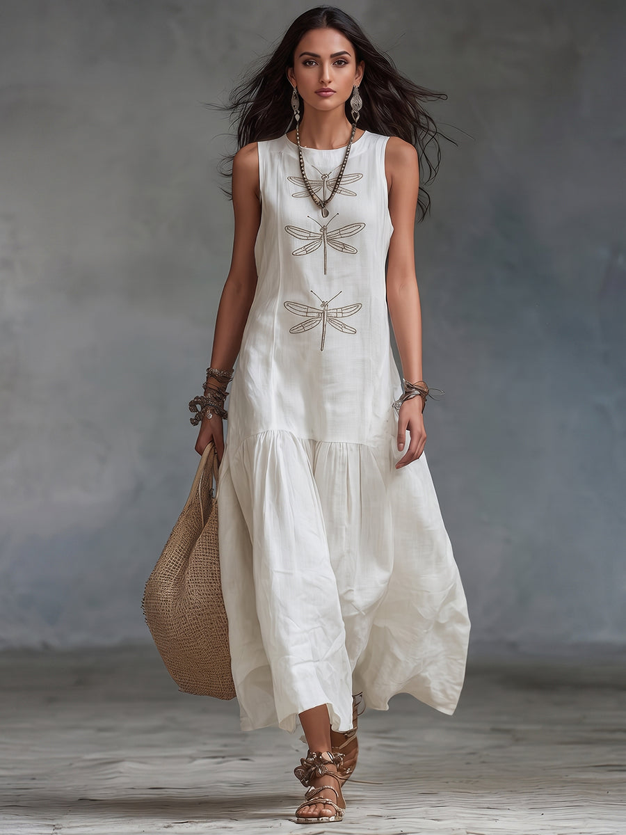 GENEVIE | SLEEVELESS MAXI DRESS