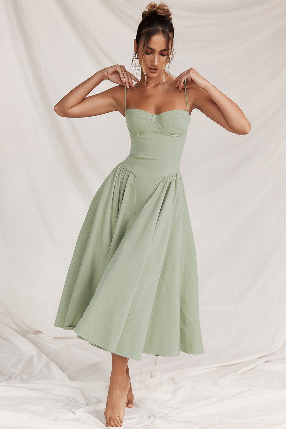 Claire - Waist Shaper Sundress