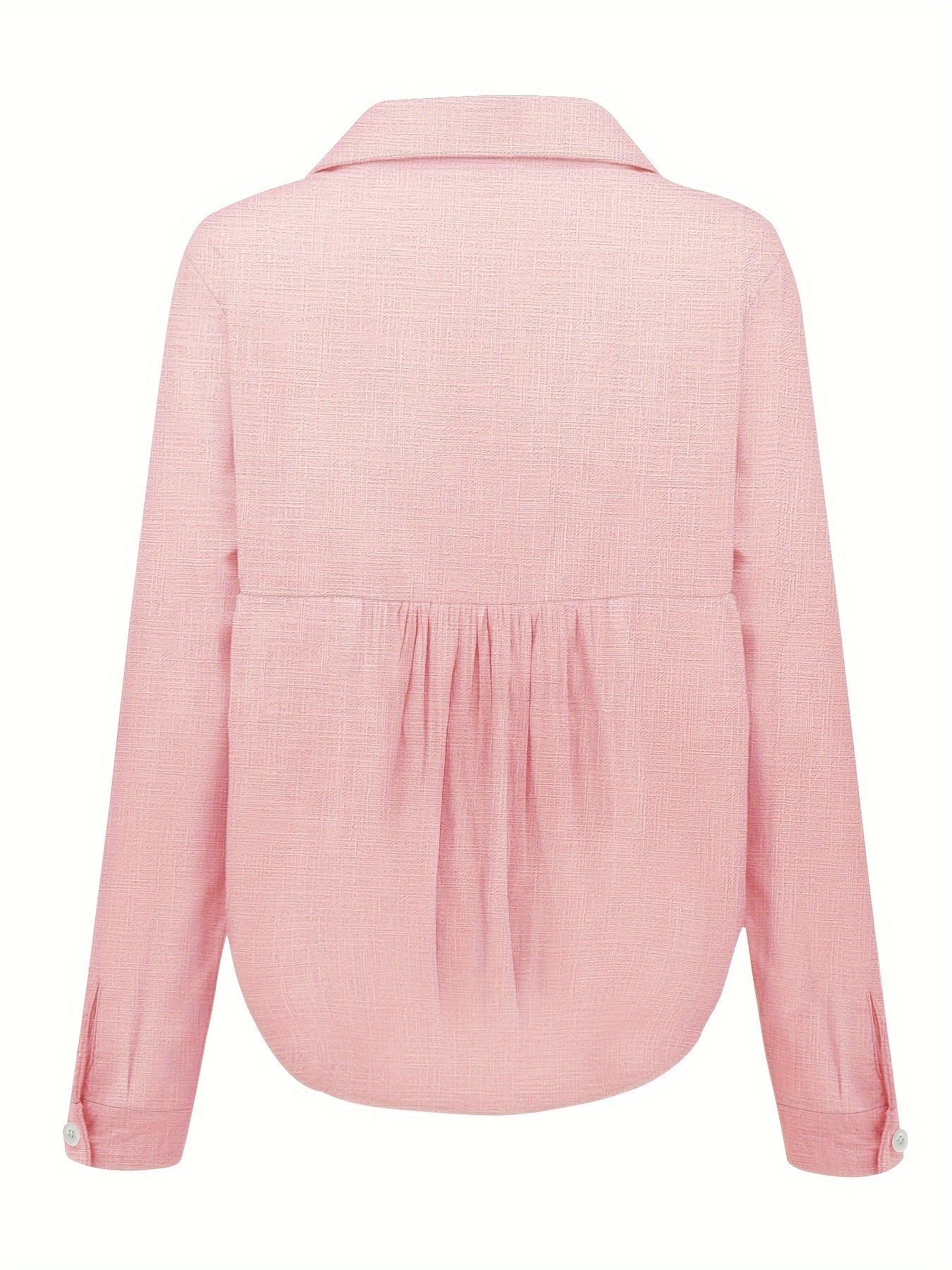 The Soline™ Linen Sunset Button-Down