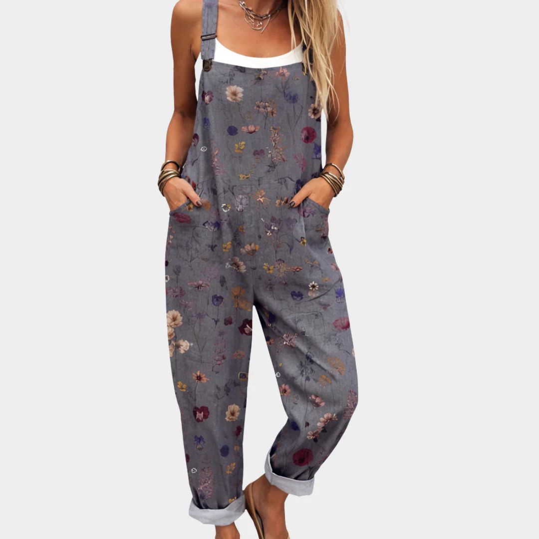 Printed work coveralls