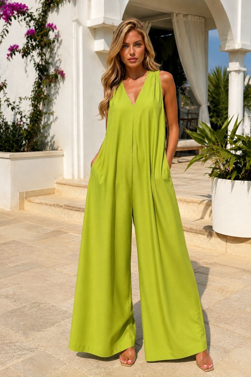 Sophia Flowing Wide-Leg Jumpsuit