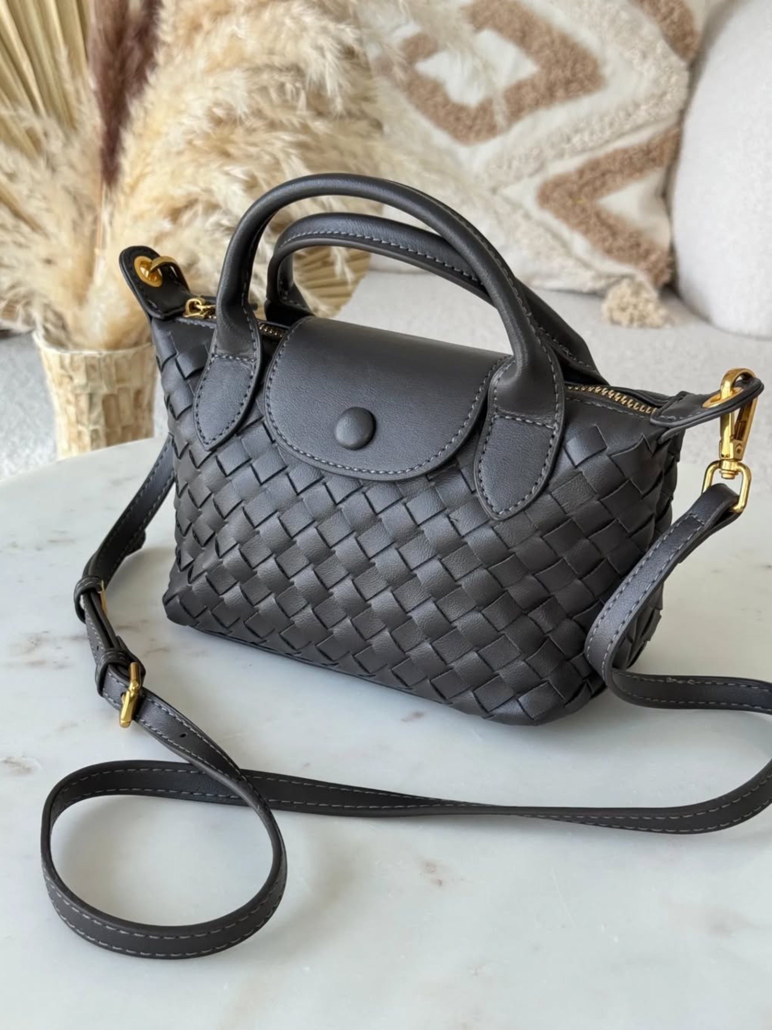 Elise | Braided Petite Convertible Bag