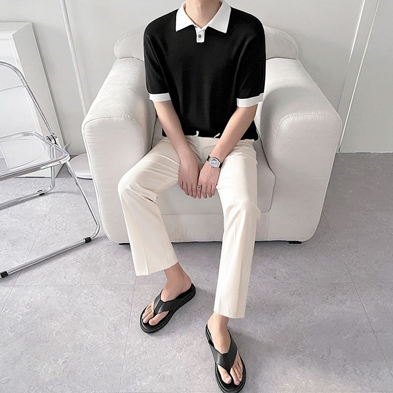 Adam | Wide Sleeve Polo for Men