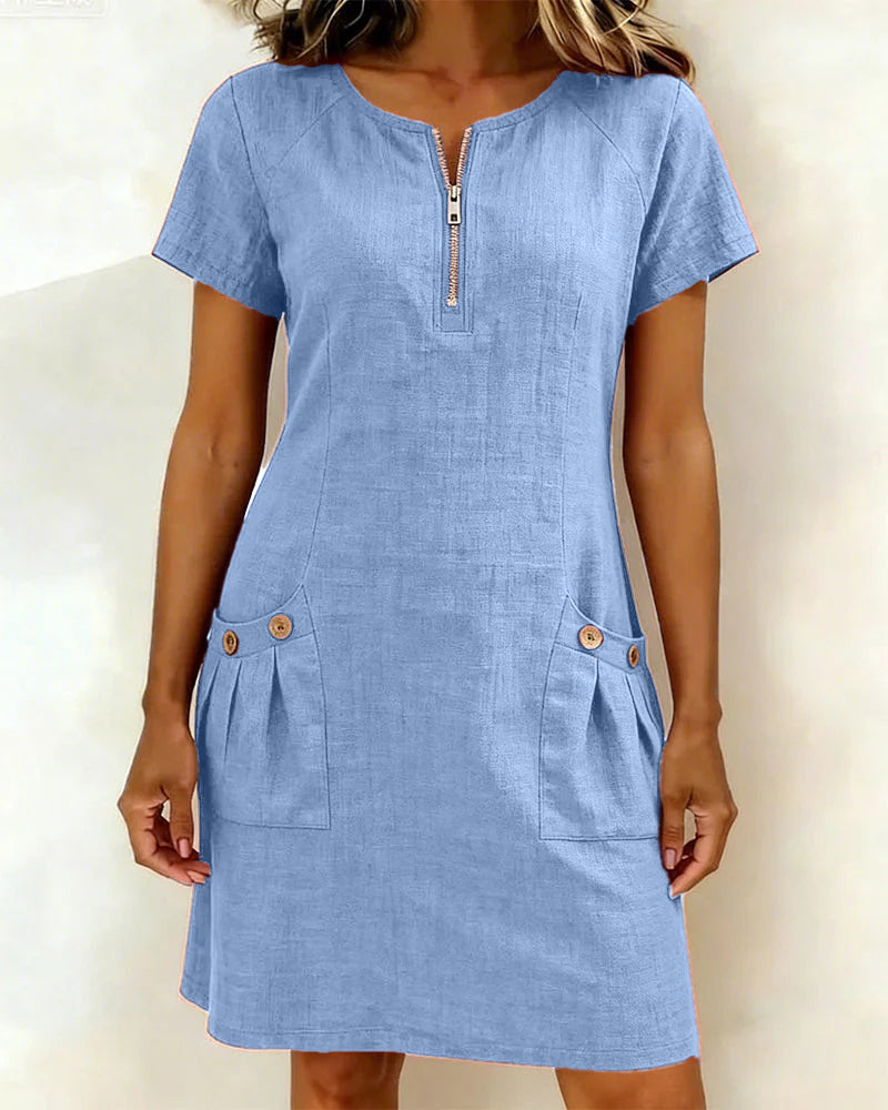 Eliana | A-Line Mini Dress