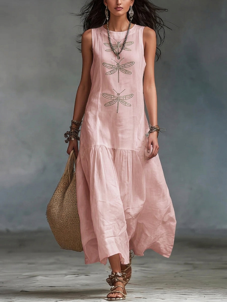 GENEVIE | SLEEVELESS MAXI DRESS