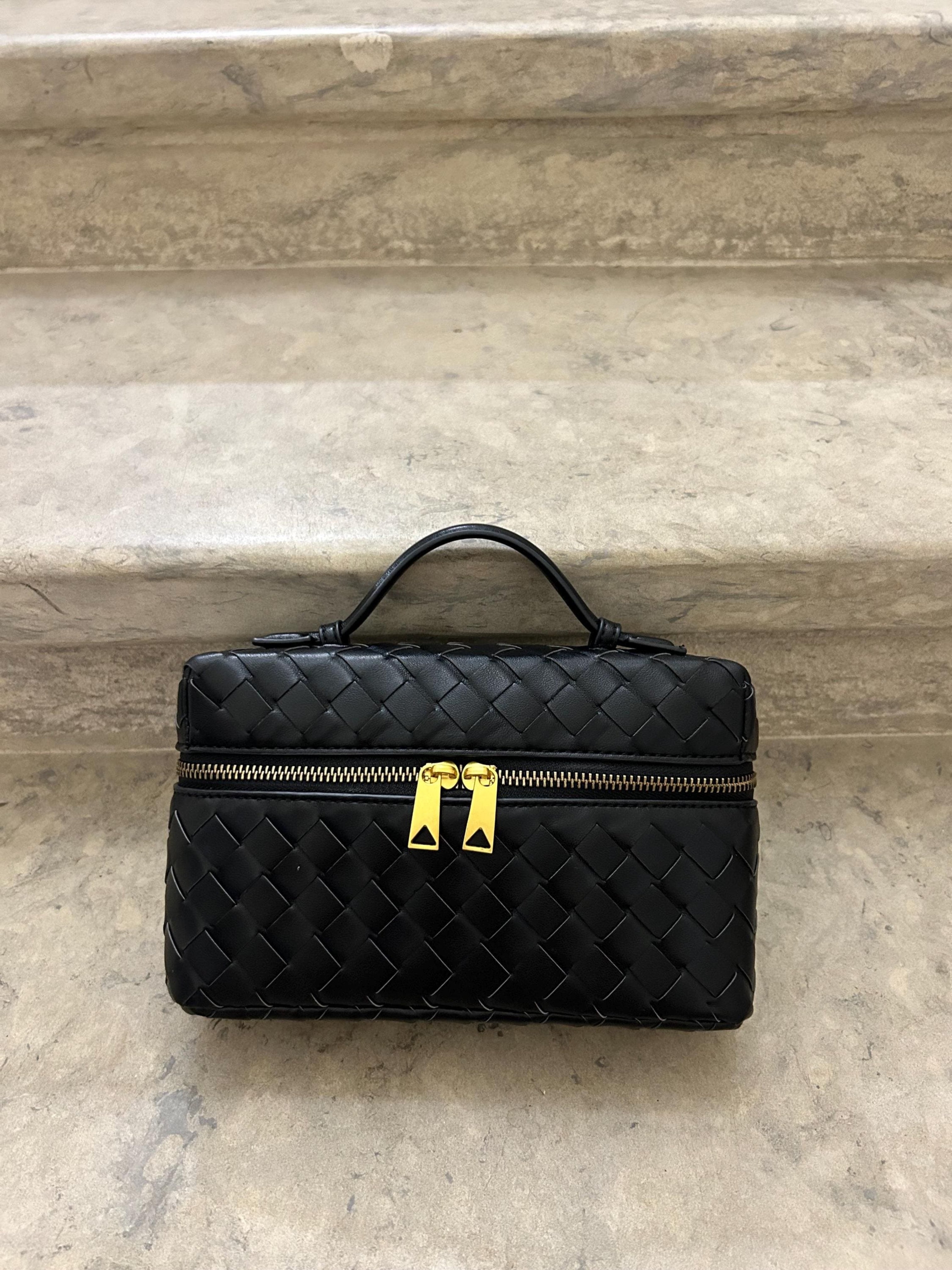 Juliette | Polished Structured Woven Bag