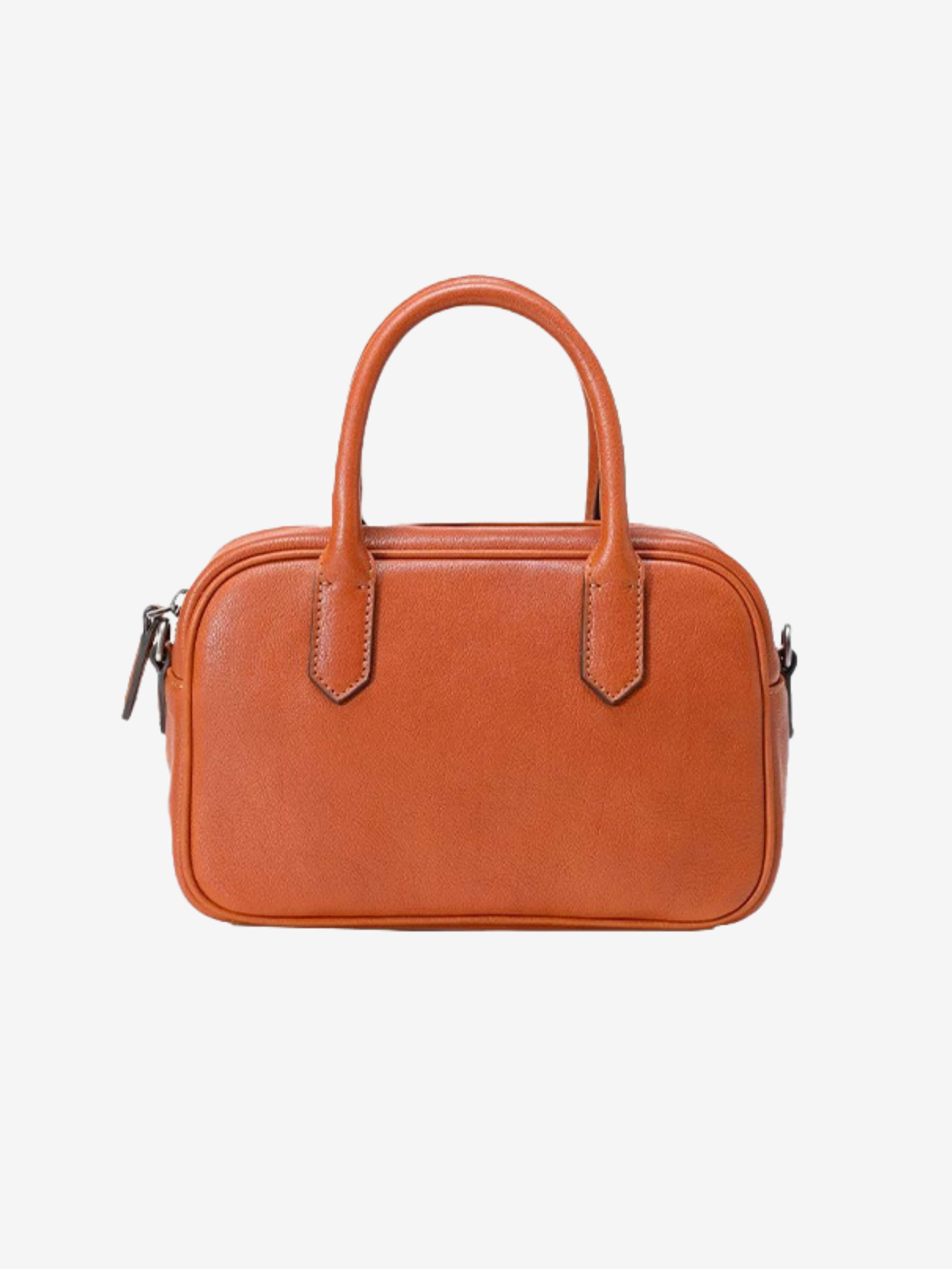 Eliza | Polished Zip Square Bag