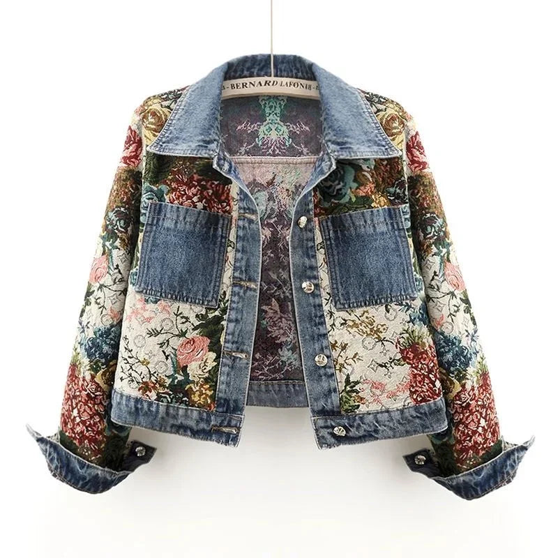 Sophia | Vintage Floral Summer Jacket