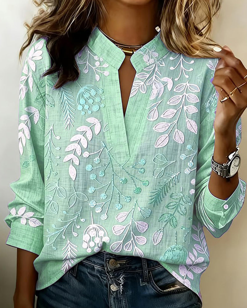 Rosavelle | Elegant Floral Blouse