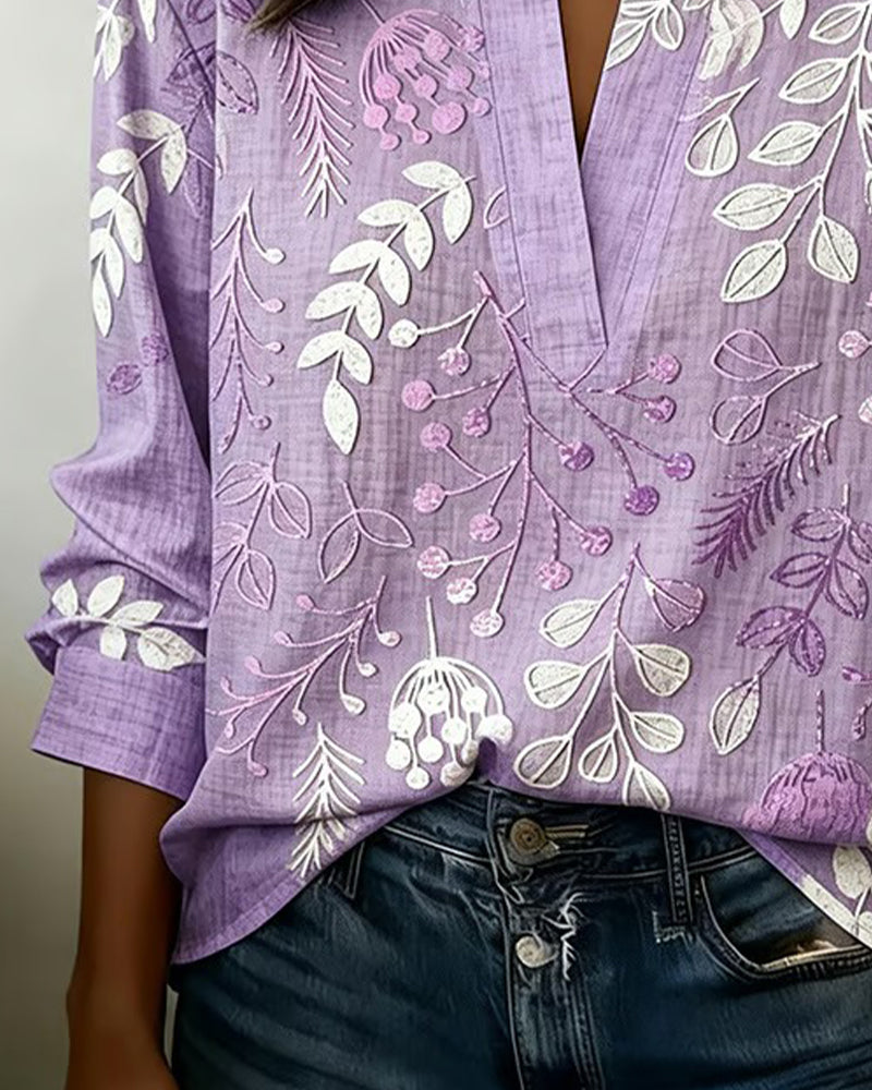 Rosavelle | Elegant Floral Blouse