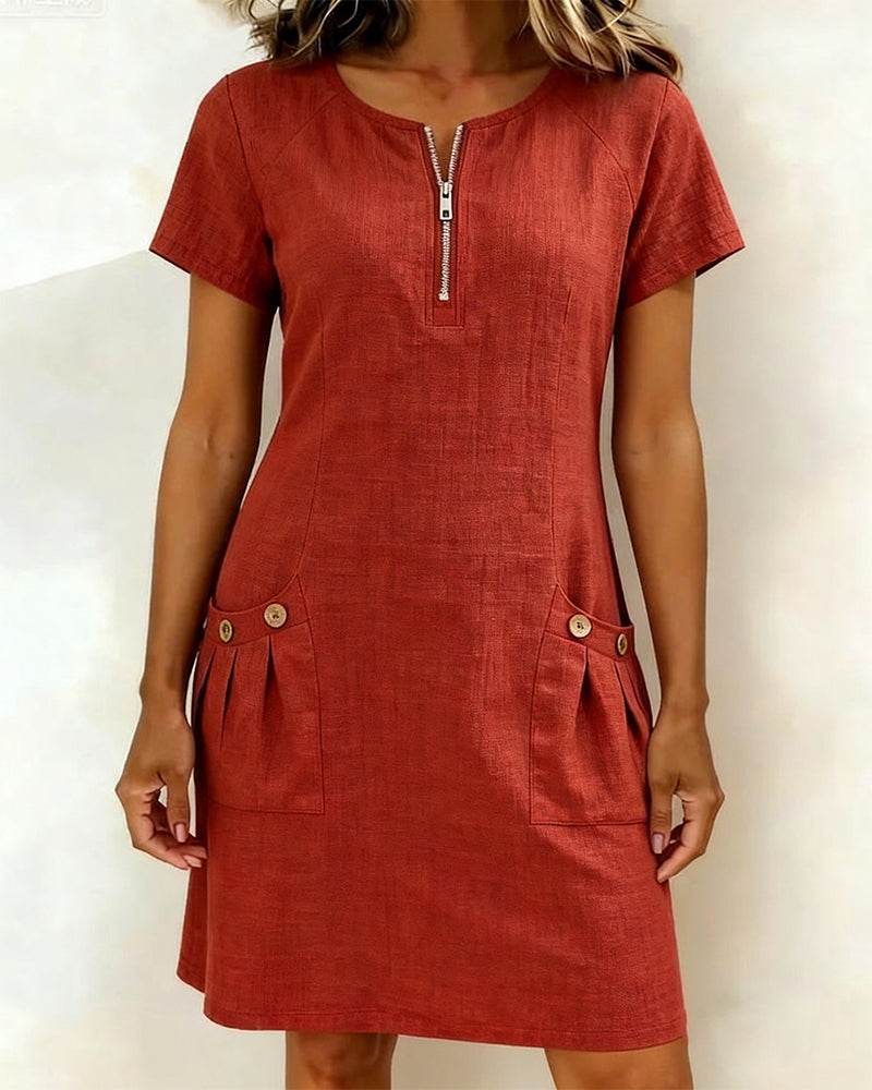 Eliana | A-Line Mini Dress