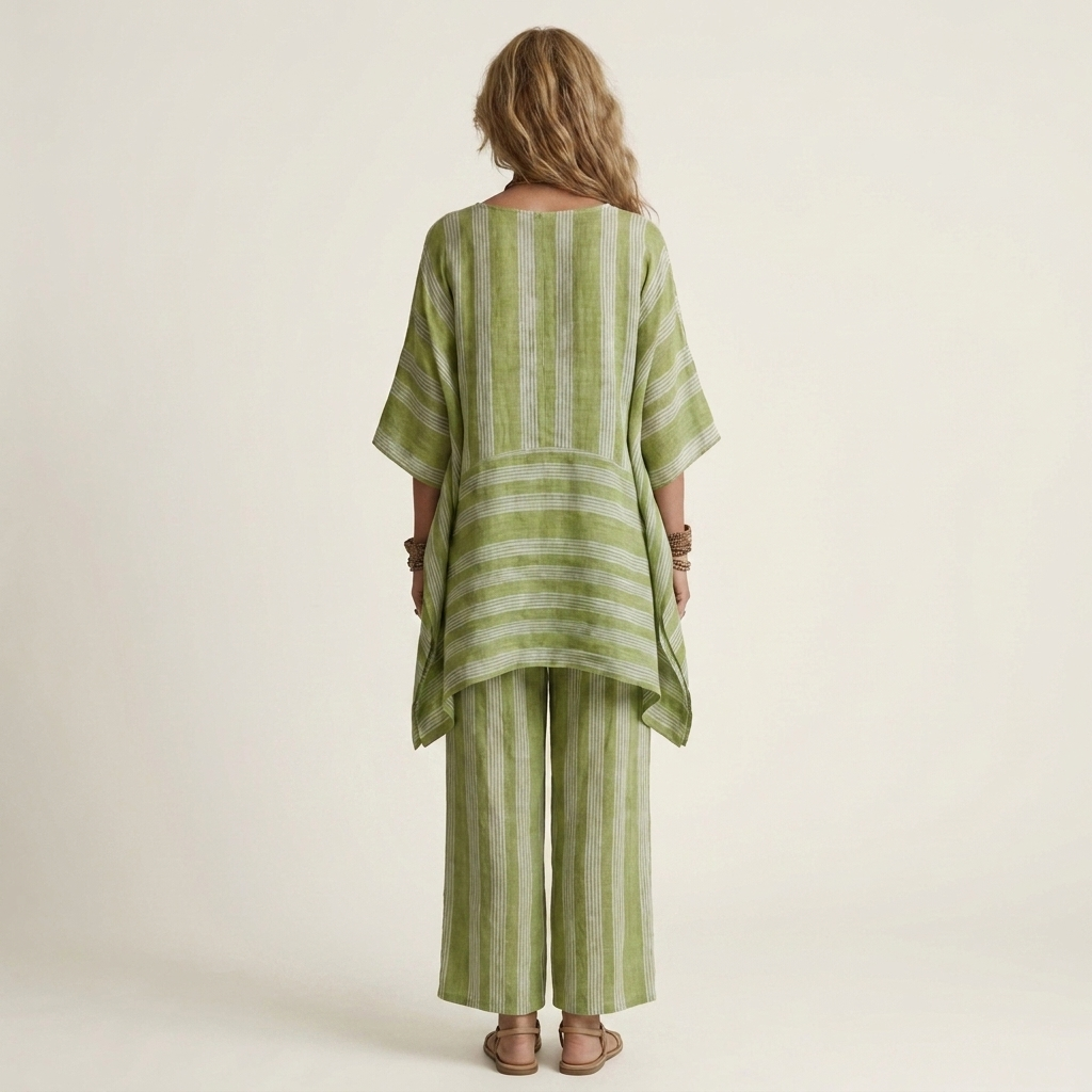 Kira | Two-Piece Striped Set