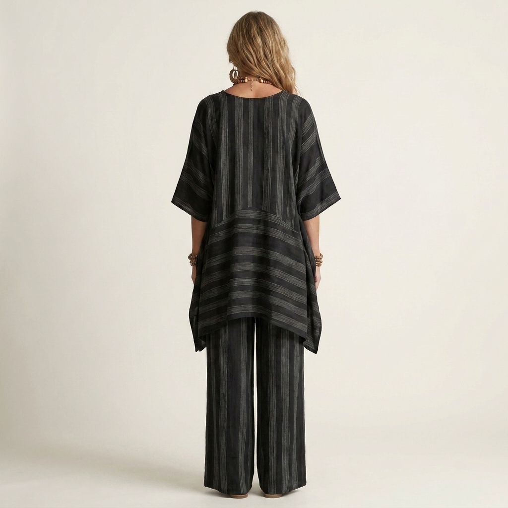 Kira | Two-Piece Striped Set
