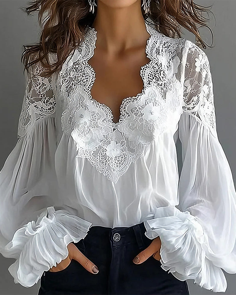 Elegance shirt in cotton and viscose